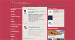Desktop Screenshot of directoriomedicolocal.com